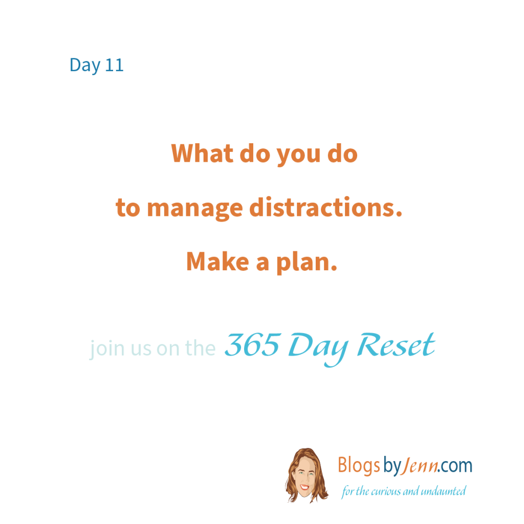 365 Day Reset: manage distractions