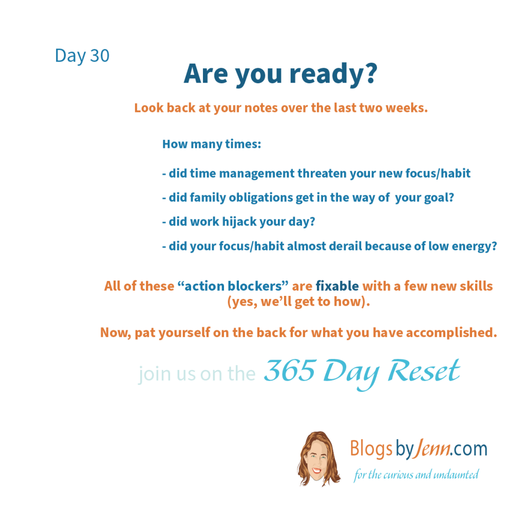 365 Day Reset - Day 30