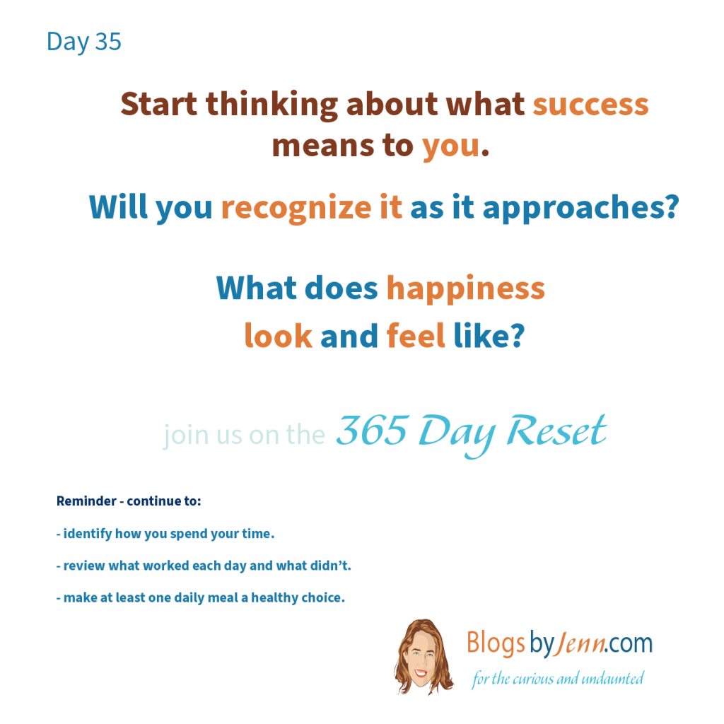 365-Day Reset - Day 35